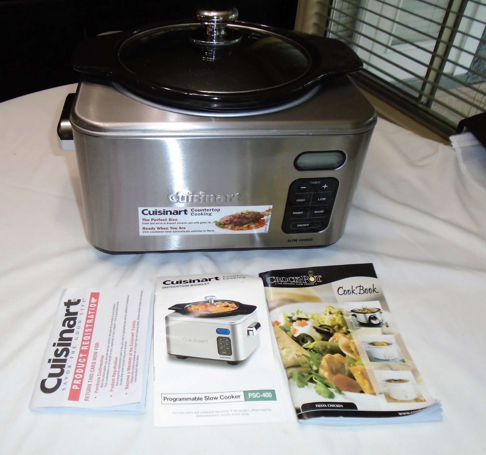 cuisinart programmable slow cooker