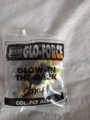 Burger King Glo-Force Snaps Toy Action Figure  Glow In The Dark - Vintage 1995