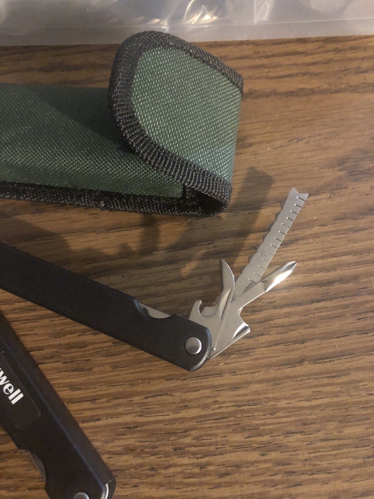 Barlow NORWOOD Super Pliers Multi Tool Pocket Knife HONEYWELL