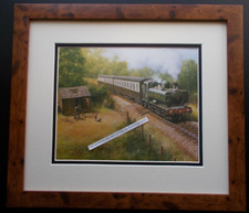 RAILWAY PRINT BY DON BRECKON FRAMED (B2)