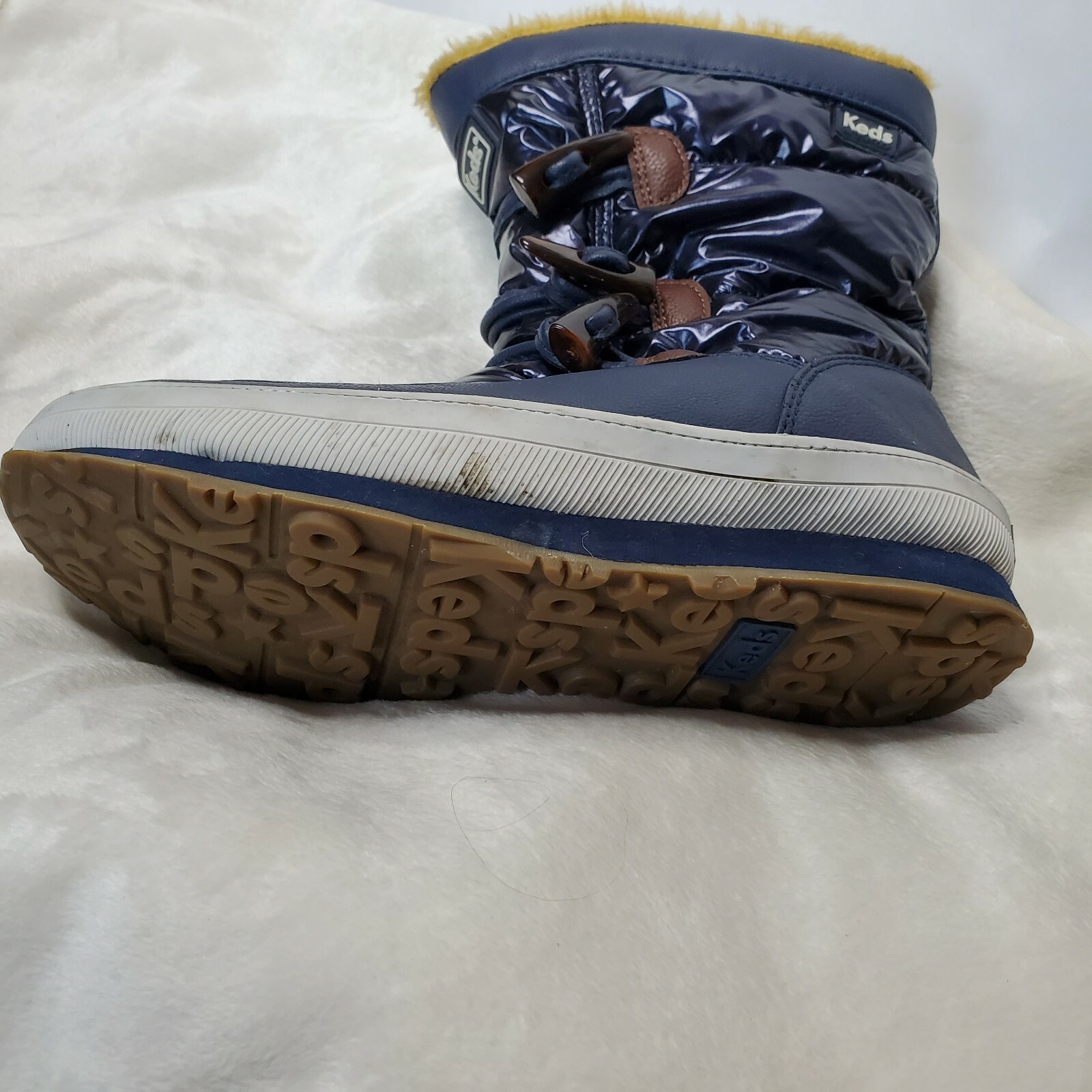 Keds Powder Puff Boots Womens 8 Gem