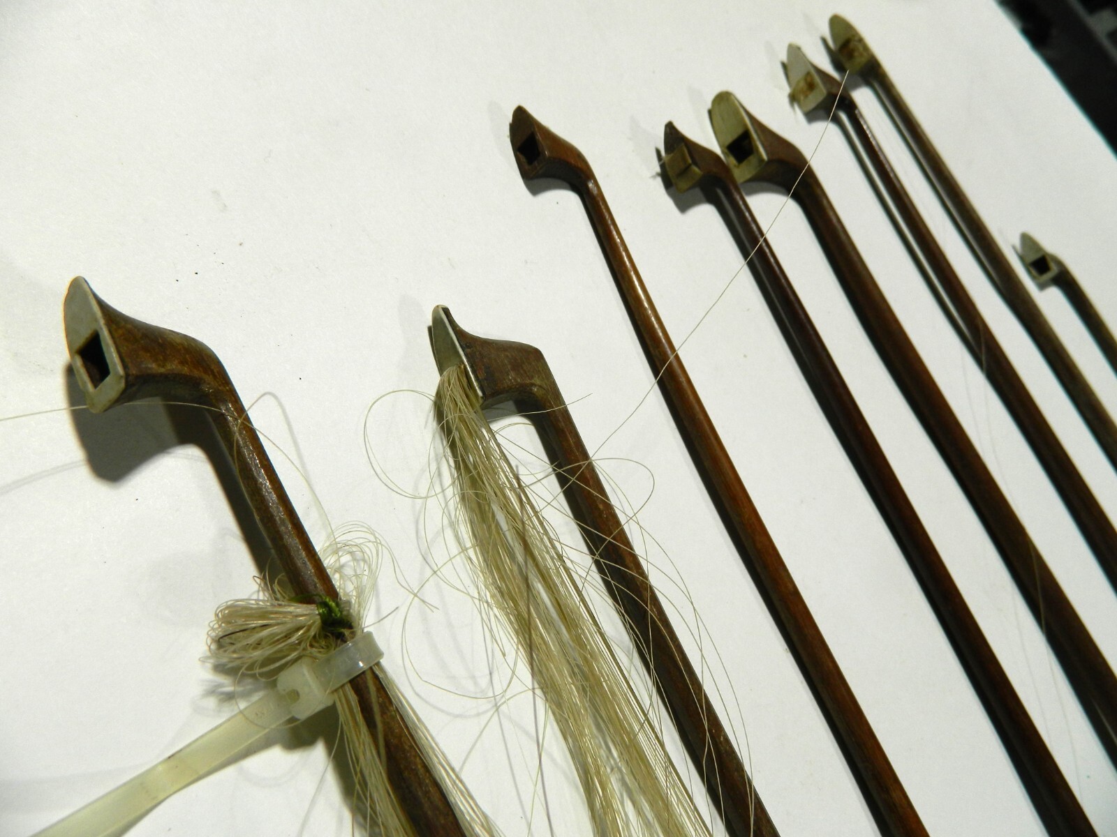 14 violin viola cello bows vintage frogs lot for repair eBay