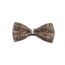 New in box Men's Crystal blink Pre-tied Bow Tie only Rose Gold formal wedding