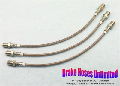EDELSTAHL-BREMSLEITUNGEN-SET Graham Custom Eight 127, 137 - 1930 1931