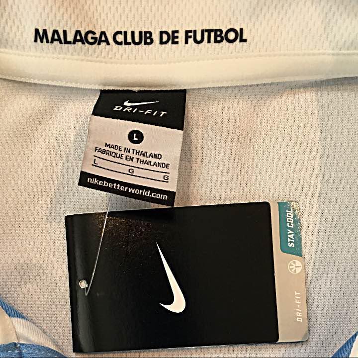 マラガ 12-13 イスコ　新品タグ付き　NIKE ナイキ　ユニフォーム Vintage Isco Malaga 12/13 CL Size L Nike Jersey Original