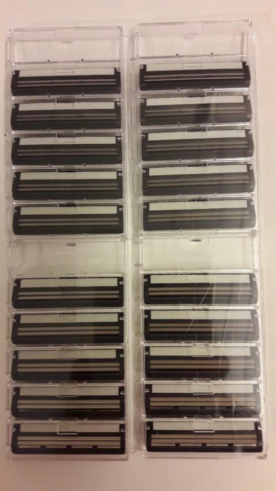 Razor blades Contour, Atra, Wilkinson contact compatible-USA-20 pieces