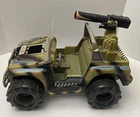 VINTAGE 1997 Hasbro JEEP Army Camo Vehicle G.I. Joe "WTGR" 19In Pre own