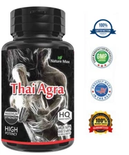 Thai Agra- Supports Men's Energy, Stamina, Performance Male Enhancement 60 Caps