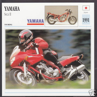 希少　YAMAHA SR SR2 　タック　クリエイティブ1995 1996年 1991 Yamaha Seca II 600 (598cc) Japan Bike Motorcycle Photo Spec