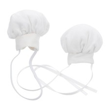 2 Pcs Kitchen Tiny Cooking Hat Cute Chef Cap Miniature Hats for Dolls