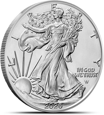 2026 - American Eagle Fine Silver with Certificate of Authenticity Dollar