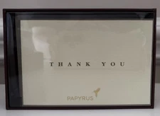 Papyrus 16 Thank You Note Cards With Envelopes New In Box