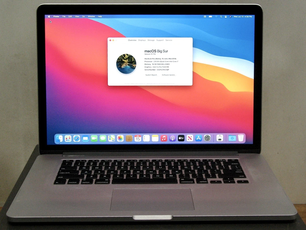 2013 Apple MacBook Pro 15.4 Inch Laptops for sale | eBay