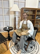 1/6 Scale Cigars & Ashtrays Shooting Props Model Fit For 12" Dollhouse Scene