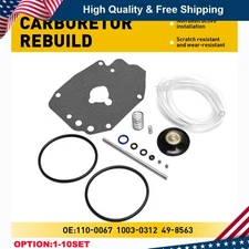 For Super E & G Carburetor Carb Accelerator Pump Repair Rebuild Kit 110-0067