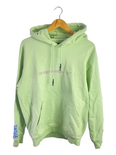 Felpa con cappuccio McQ Alexander McQueen L cotone verde 624727 usata