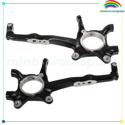 2X Front Steering Knuckles For 2003-2015 Toyota 4Runner 2010-2015 Lexus GX460