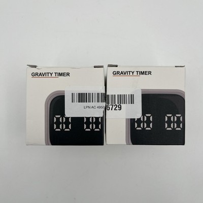 Lot Of 2 Digital Cube Pomodoro Timer Desk Rechargeable Productivity Timer