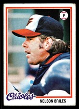 1978 Topps Nelson Briles #717 - Baltimore Orioles