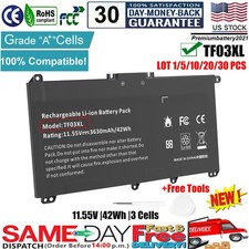   LOT 1-30 TF03XL Battery For HP Pavilion 15-CC 15-CD 17-AR Serie 920070-855 NEW