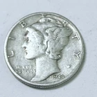 1944 Mercury Dime 10C 90% Silver Liberty Winged Cap Design #5839