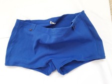 1970s Vintage Swimming trunks Swim shorts blue Nylon retro Mens Large