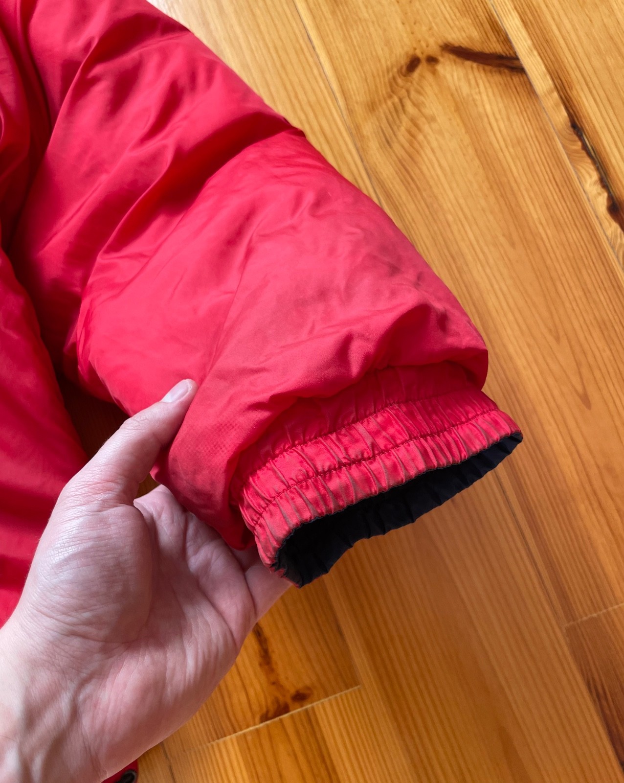 Helly Hansen Puffer Down Jacket Reversible Navy R… - image 14