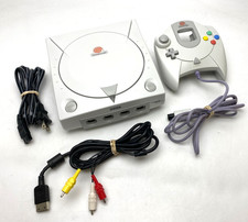 VTG SEGA DREAMCAST ~HKT-3020~ CONSOLE SYSTEM BUNDLE CONTROLLER/AV/CABLES/POWER
