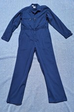 VTG LEE Union-Alls Coveralls MES: 36 X32 Mechanic Navy Blue Workwear USA Made