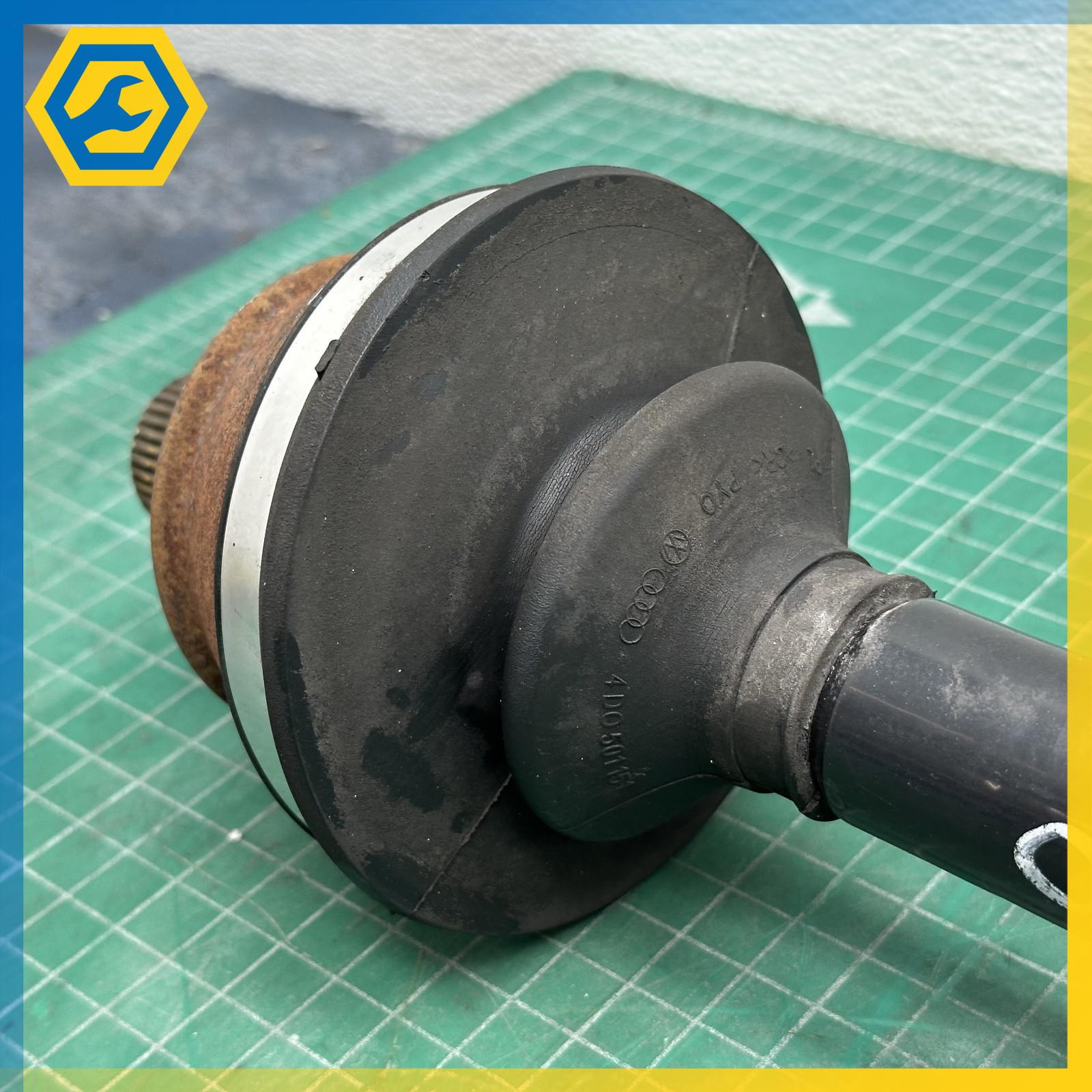 06-12 BENTLEY Flying Spur REAR LEFT DRIVER SIDE CV AXLE SHAFT OEM