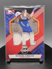 2021 Panini Elite Extra Edition - Dpl Material Elizual Chalas #DPLM-EL (MEM, RC)