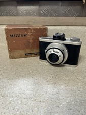 Antique Meteor Camera With Original Box And Paperwork