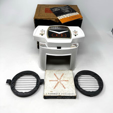 Vintage 1961 VEG-O-MATIC Food Preparer Slice Dice w/ Original Box + Manual