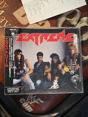 #ad Extreme Self Titled Debut Japan CD OBI POCM 1823 Aamp;M Nuno Bettencourt 1993 $19.68
