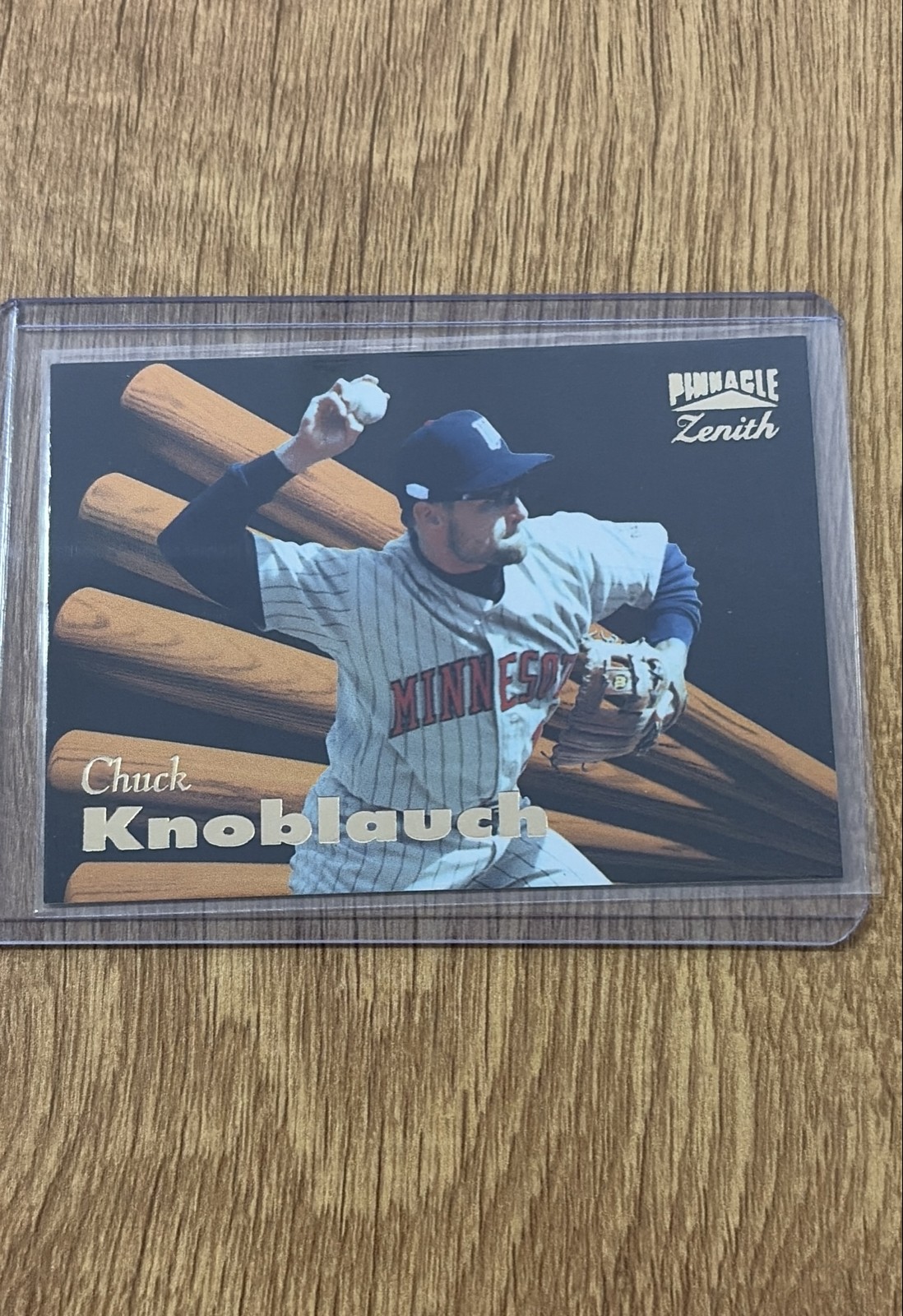 1996 Pinnacle Zenith - Chuck Knoblauch #72