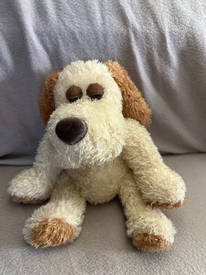 DanDee creme mit braunem Welpe Hund Stofftier Plüschtier