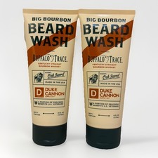 2 Pack: Duke Cannon Big Bourbon Beard Wash Buffalo Trace 6 oz