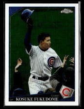 2009 Topps Chrome #42 Kosuke Fukudome Card Chicago Cubs