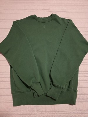 NAPD Not A Pipe Dream Mens Large Green Crewneck Sweatshirt Minimal Streetwear