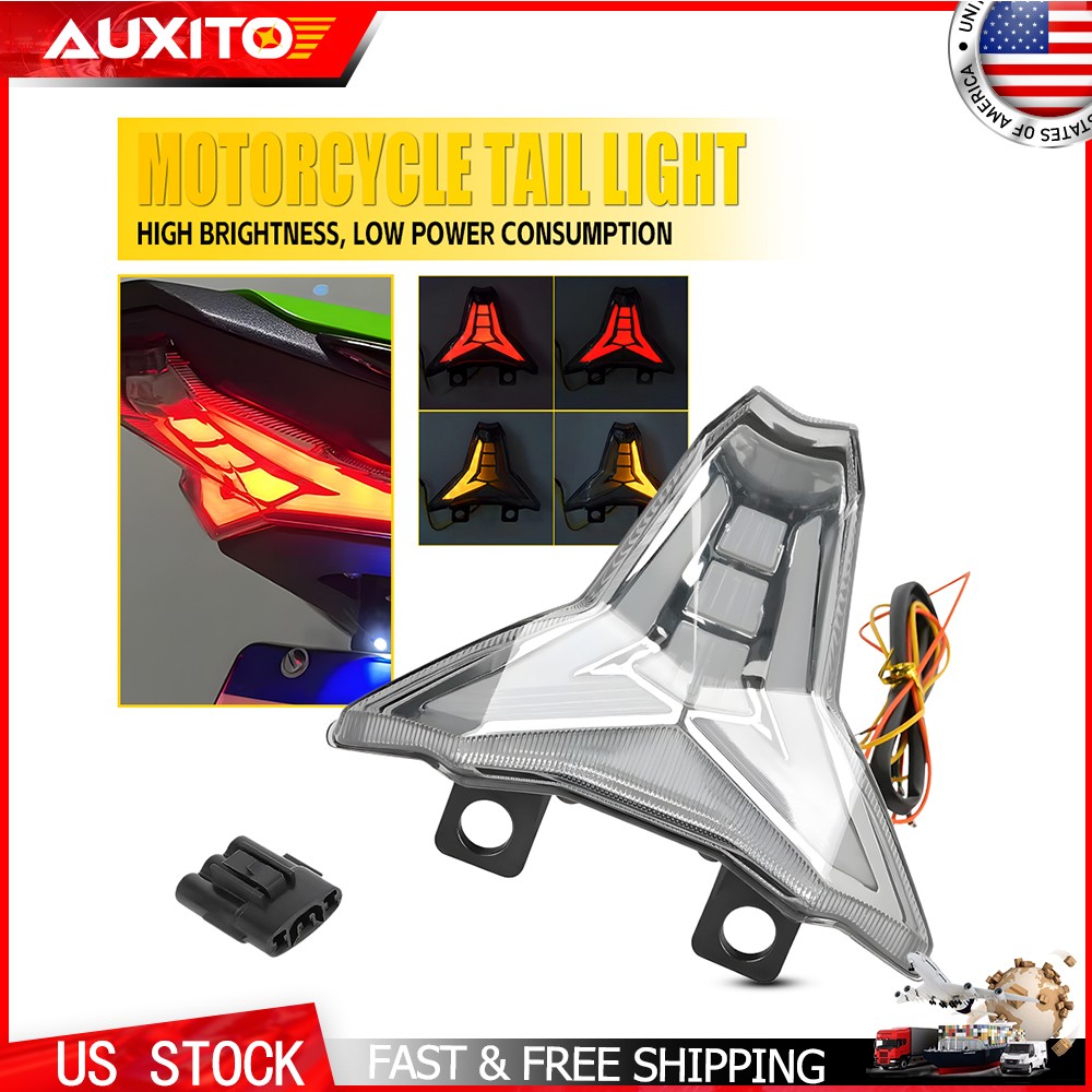 For Kawasaki Z125 Pro 2013-2024 Integrated LED Turn Signal