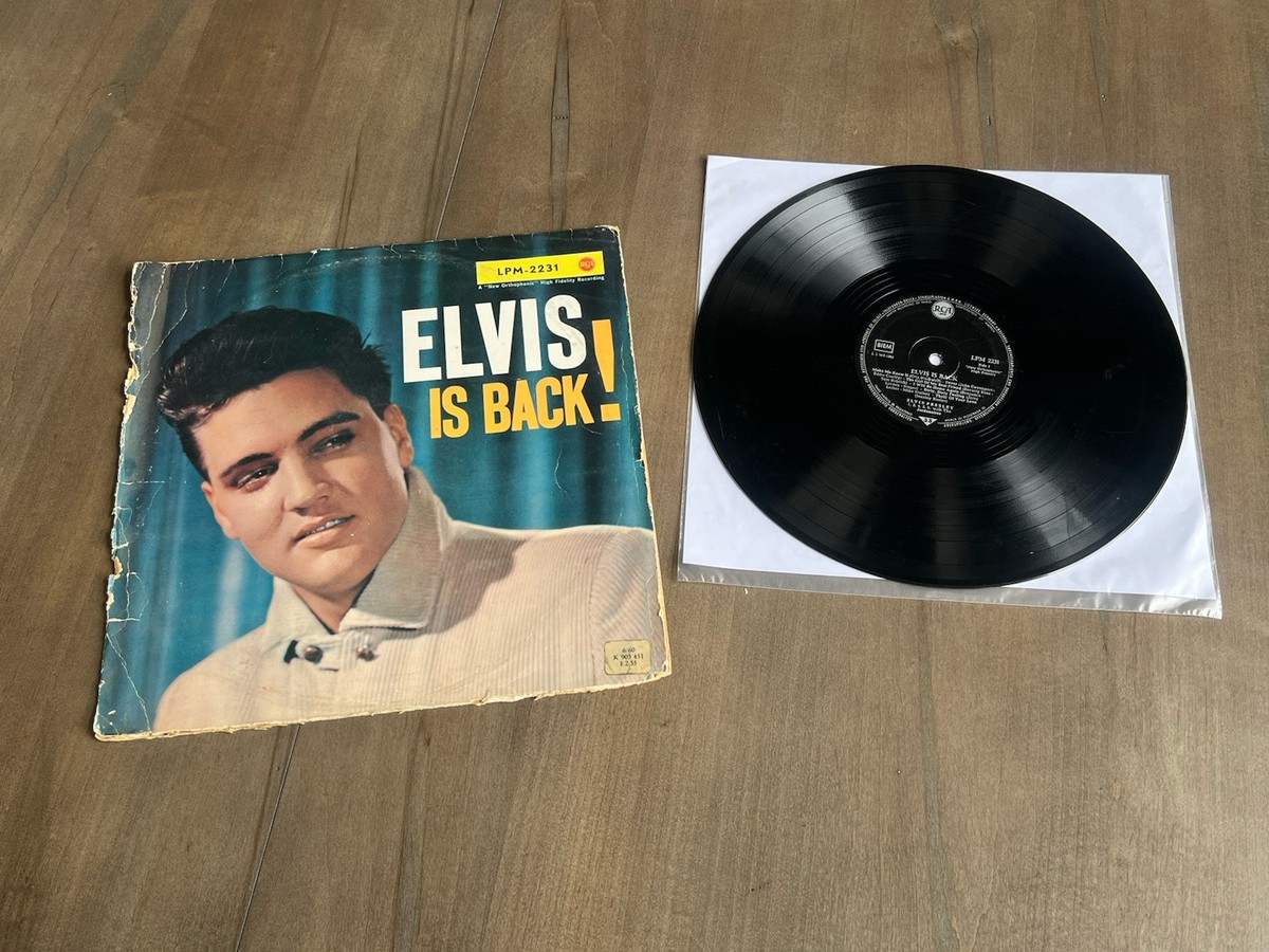 Elvis Presley “Elvis Is Back” Vinyl LP Germany RCA (LPM-2231