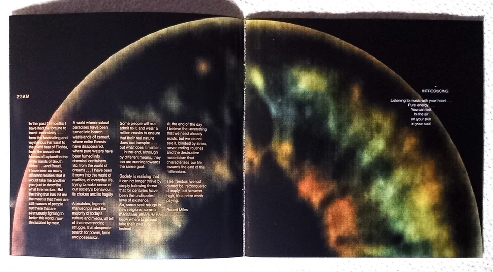 💡 CD - Robert Miles / 23 am ( P. 1997 / Spanischer Dreamhouse-Musiker ) - Bild 4 von 4