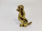 Vintage Rare Mid-century Brass "Lady" From Lady And The Tramp Paperweight — photo 2
