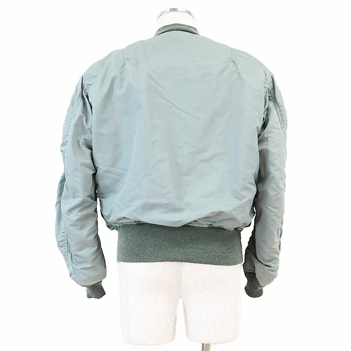 ISSEY MIYAKE ×TOYS McCOY Collaboration Flight Jacket Mens Size 38 Sage green - product detail image 8