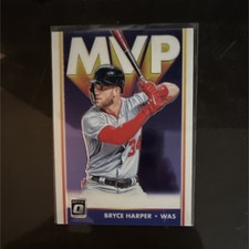 Panini 2019 Donruss Optic MVP Bryce Harper #MVP-7 Washington Baseball
