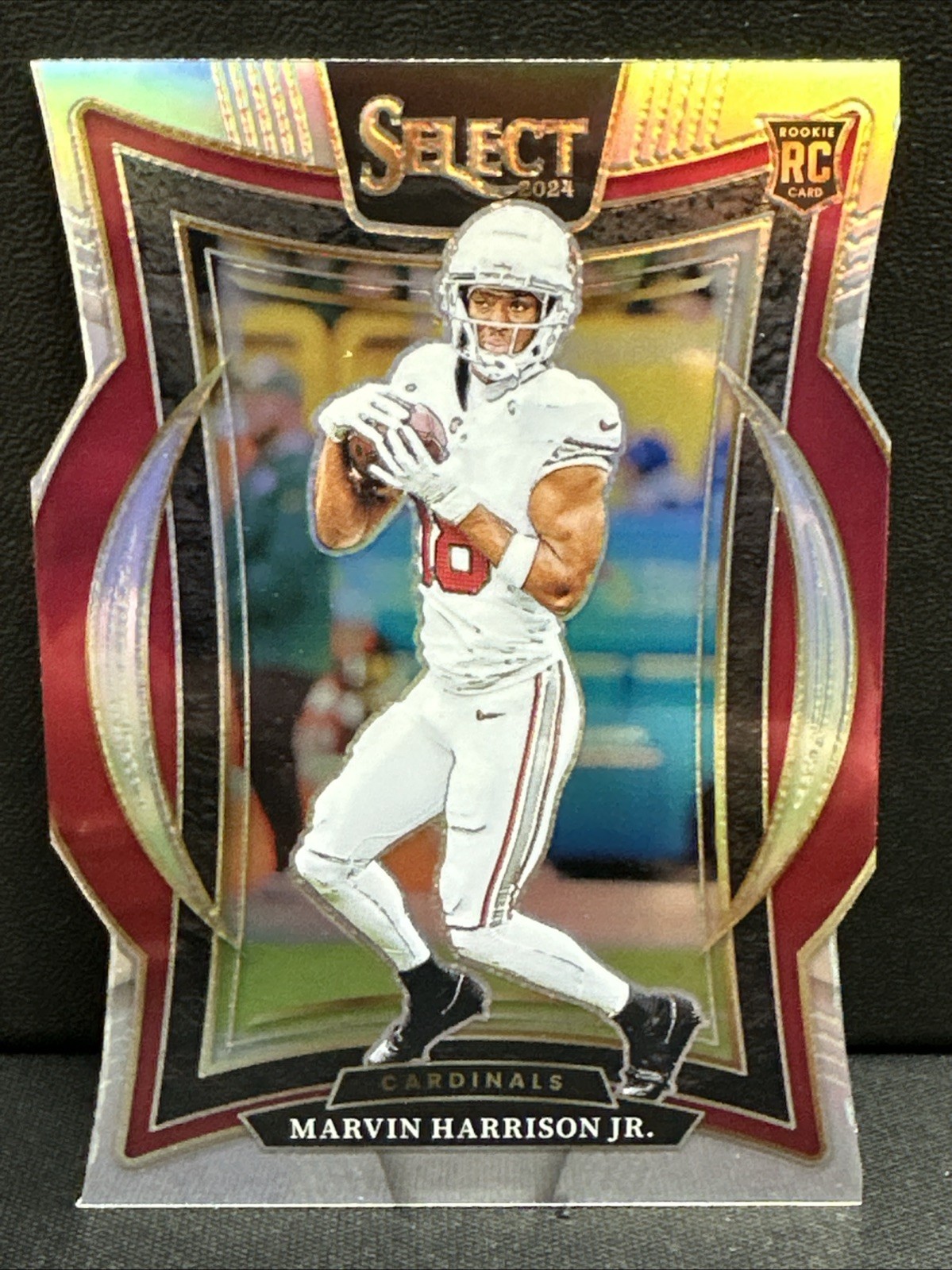 2024 Panini Select - Marvin Harrison Jr. #28 Silver Prizm Die-Cut (RC)