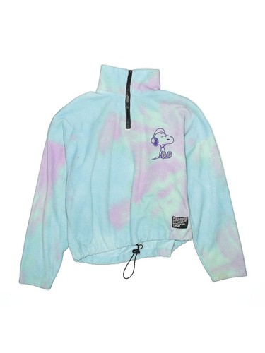 Peanuts Girls Blue Track Jacket X-Small kids