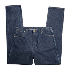 Wrangler Jeans Men's 38x36 Blue Cowboy Cut Original 31MWZ Made In USA Vintage