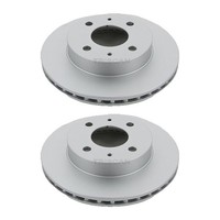 2 Bremsscheiben BelüFtet Ø 232 Mm Triscan FüR U.A. Nissan Almera