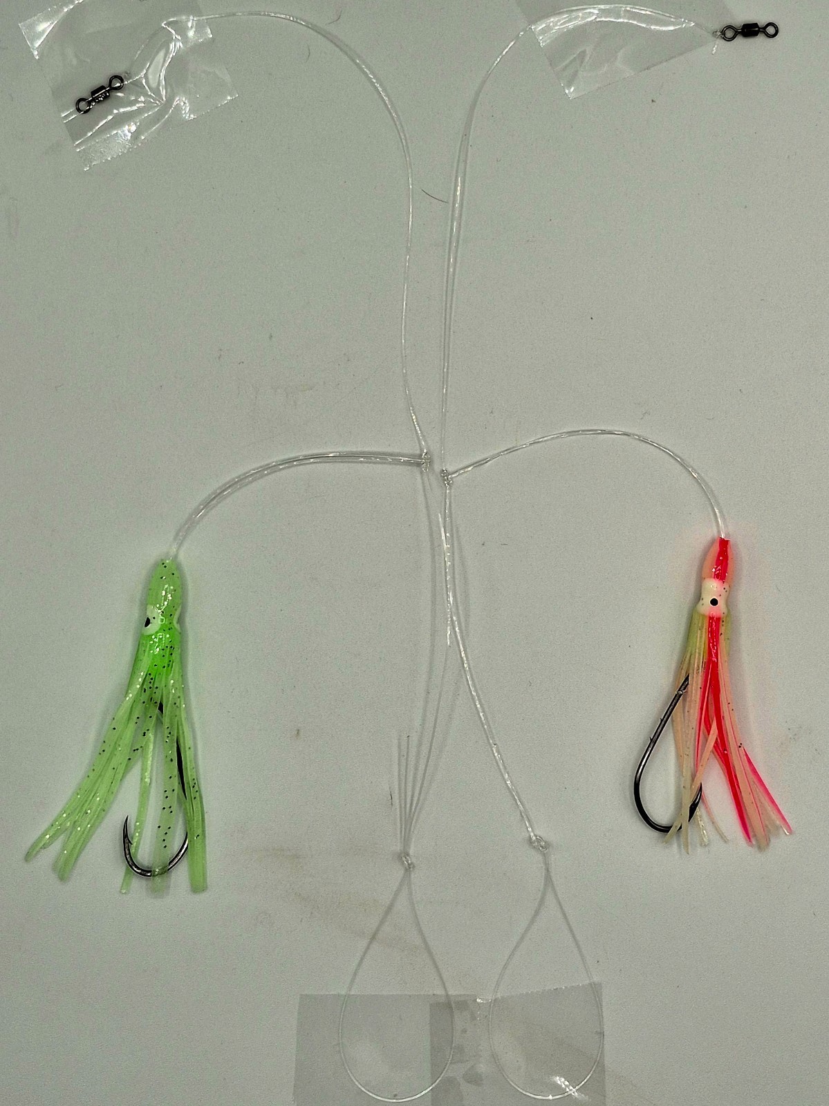 Float Squid Rigs Fluke Fishing rigs, Summer Flounder Rigs, Fluke Squid Rigs, 5 Rig ...